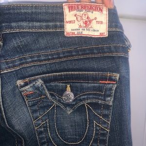 True religion low rise jeans